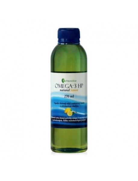Nutraceutica Omega-3 HP natural lemon prírodný olej, 270 ml